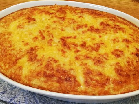 おかわりが止まらない!長芋豆腐グラタン☆